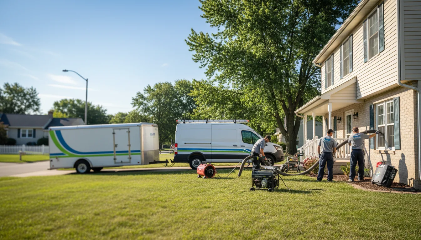Flooded Basement Restoration And Cleanup With Repair in Elkhorn, NE near me